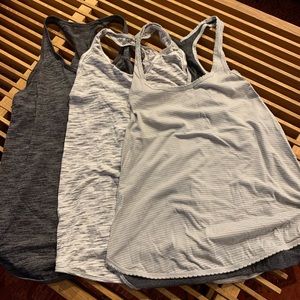 Lululemon Tanks - Size 4 (all)